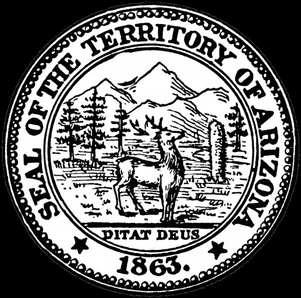Arizona Territory Great Seal by Fun With Flags